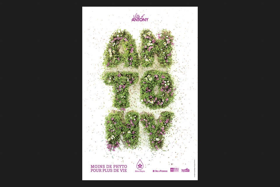 Affiche Zéro phyto, 2014-2017