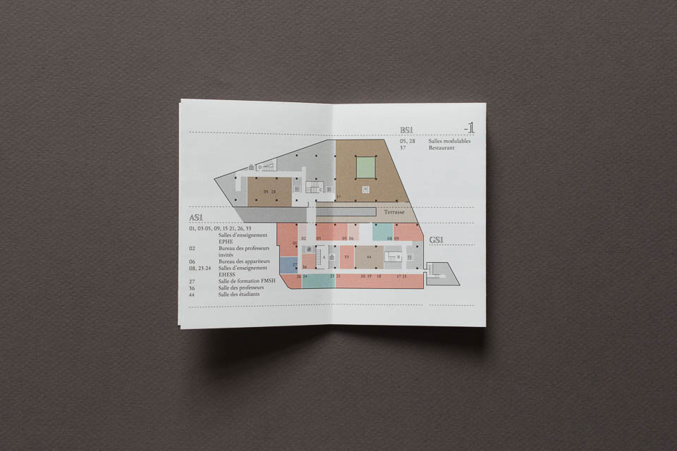 EHESS – Plan du 54 boulevard Raspail à Paris