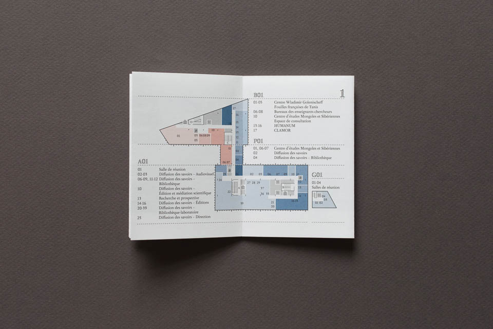 EHESS – Plan du 54 boulevard Raspail à Paris